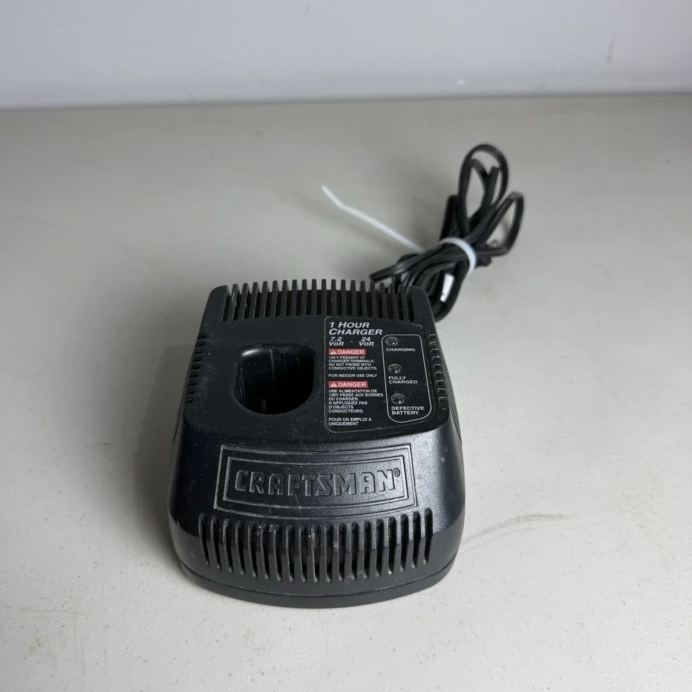 Craftsman 1-Hour Fast Battery Charger 1425301 7.2v 12v 18v 19.2v 24v Genuine OEM
